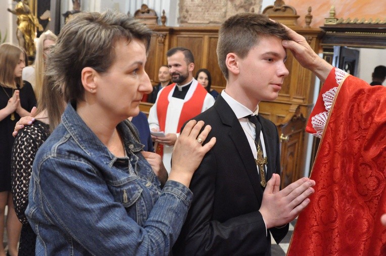 Bierzmowanie u św. Mateusza w Mielcu