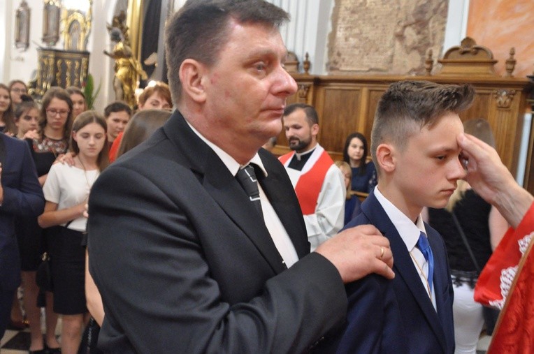 Bierzmowanie u św. Mateusza w Mielcu