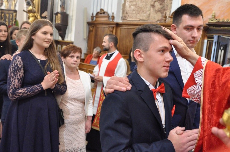 Bierzmowanie u św. Mateusza w Mielcu