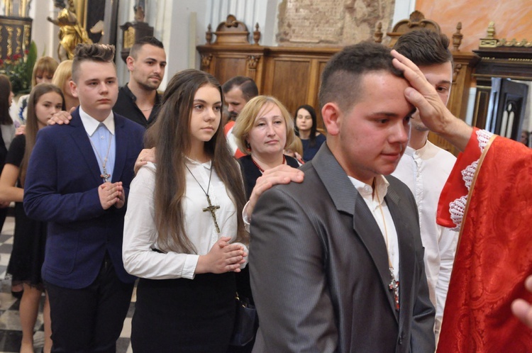 Bierzmowanie u św. Mateusza w Mielcu