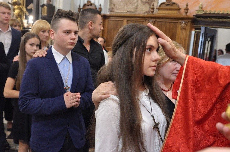 Bierzmowanie u św. Mateusza w Mielcu