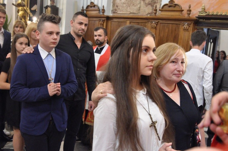 Bierzmowanie u św. Mateusza w Mielcu