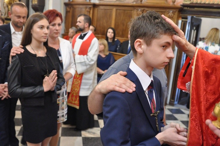 Bierzmowanie u św. Mateusza w Mielcu