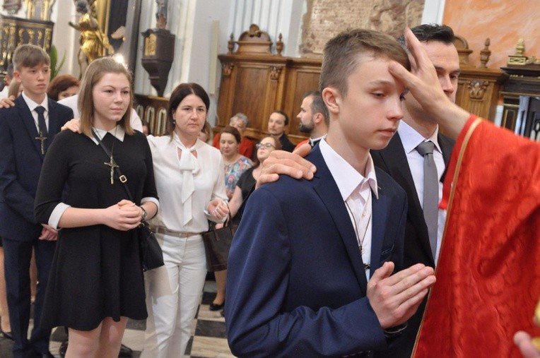 Bierzmowanie u św. Mateusza w Mielcu