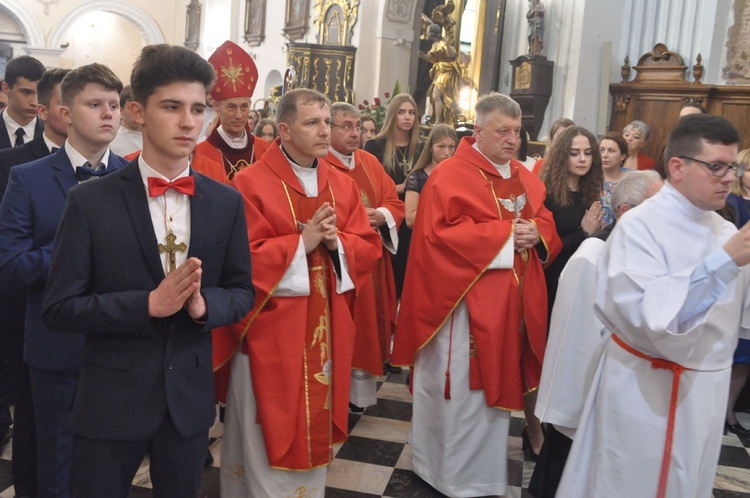 Bierzmowanie u św. Mateusza w Mielcu