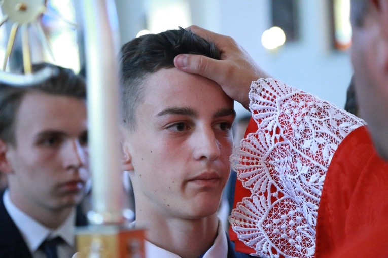 Bierzmowanie w Czermnej