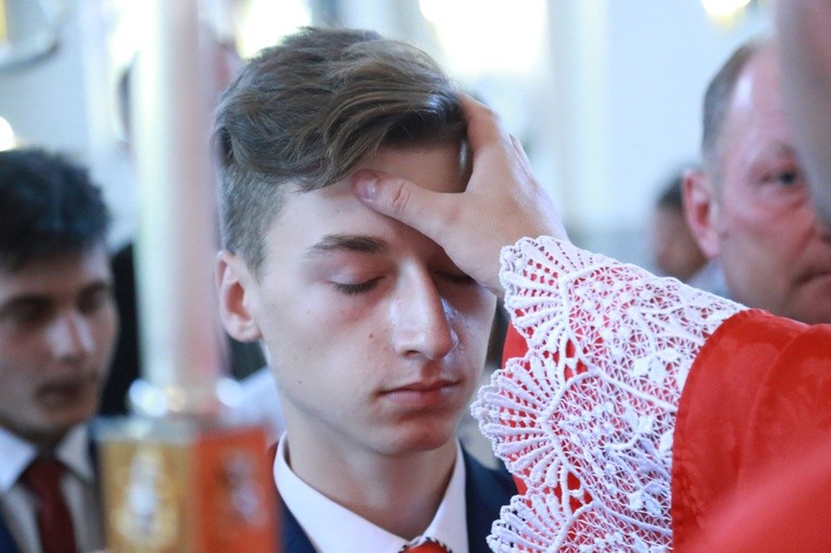 Bierzmowanie w Czermnej