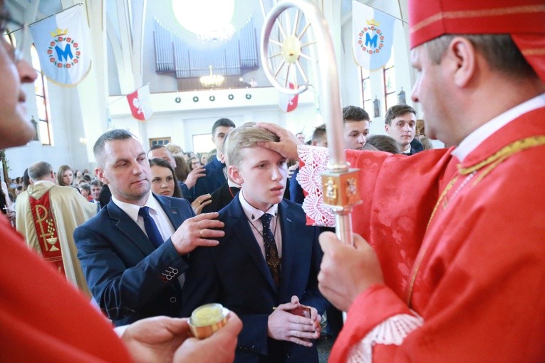 Bierzmowanie w Czermnej