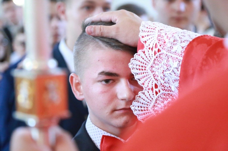 Bierzmowanie w Czermnej