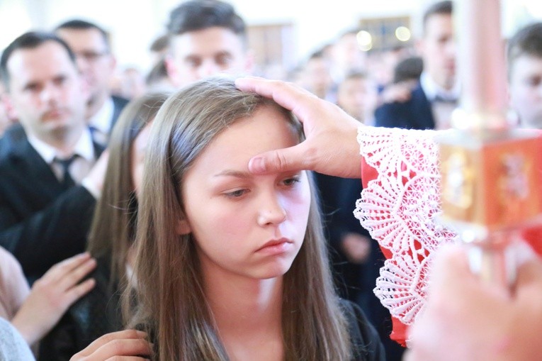 Bierzmowanie w Czermnej