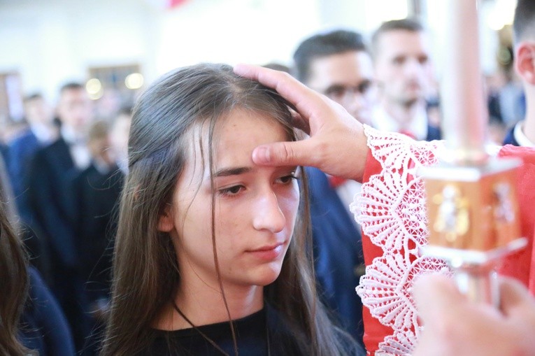 Bierzmowanie w Czermnej