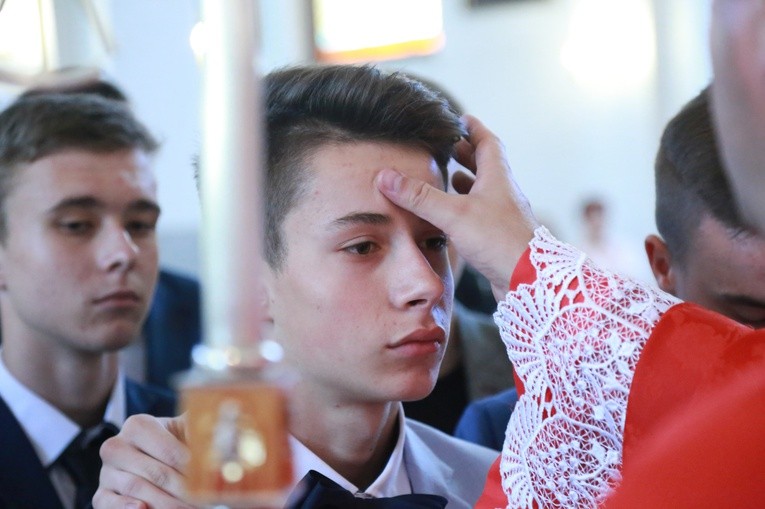 Bierzmowanie w Czermnej