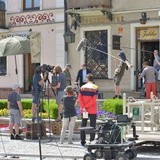 Na planie filmowym "Ojca Mateusza"