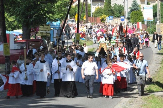 Procesja w Szczepanowie