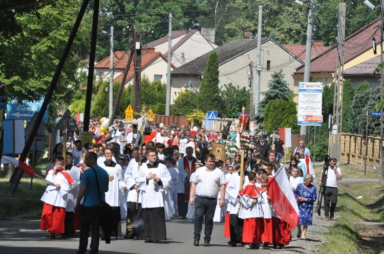 Procesja w Szczepanowie