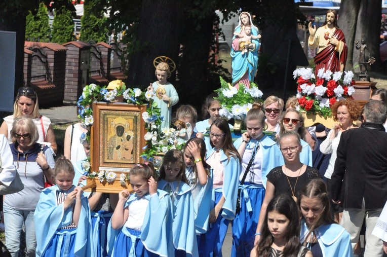 Procesja w Szczepanowie