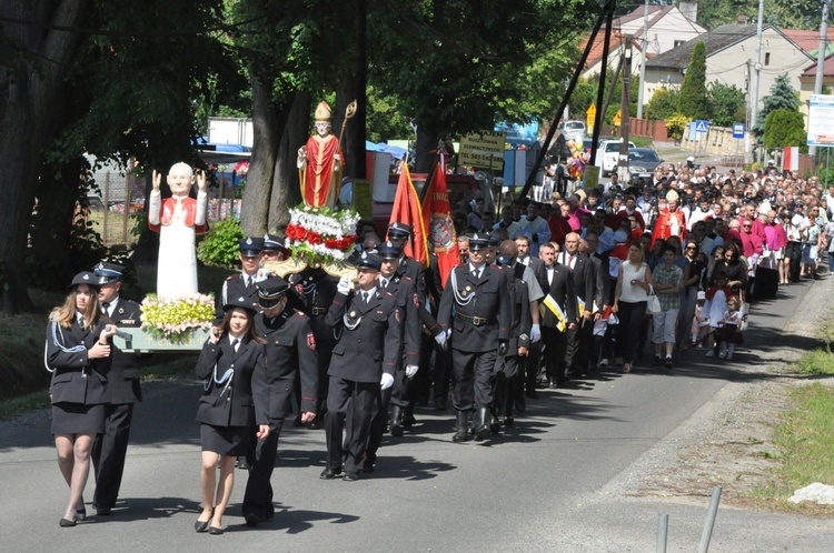 Procesja w Szczepanowie