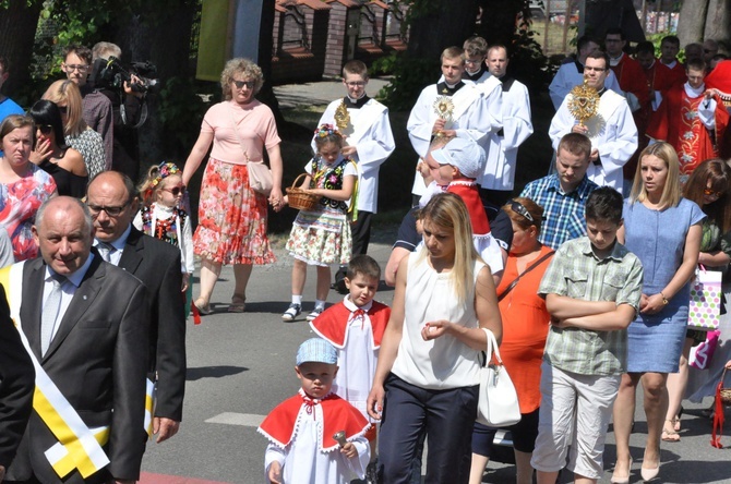 Procesja w Szczepanowie