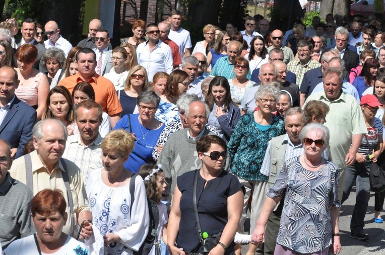 Procesja w Szczepanowie