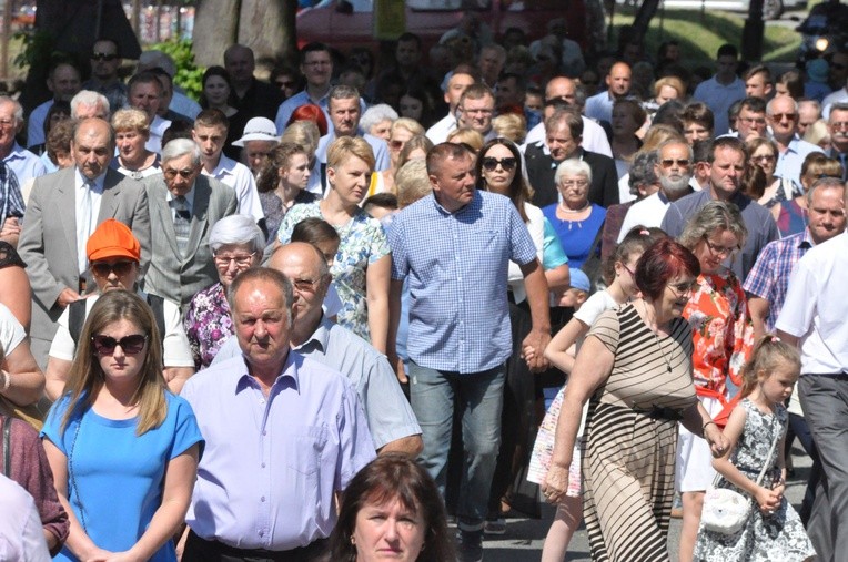 Procesja w Szczepanowie