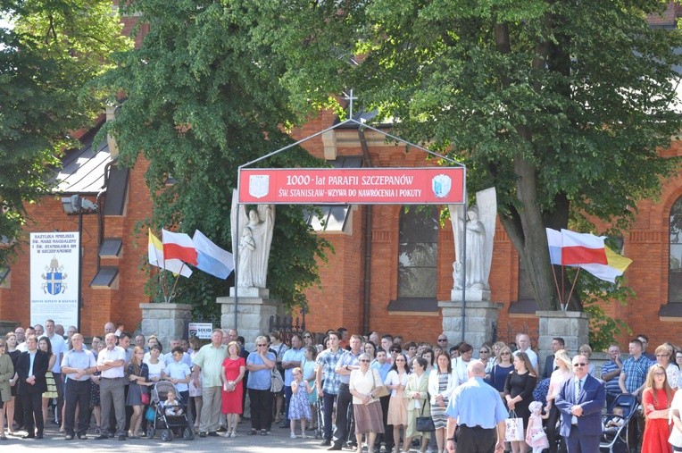 Procesja w Szczepanowie