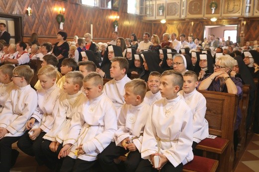 Poświęcenie kościoła i ołtarza w Żabnicy