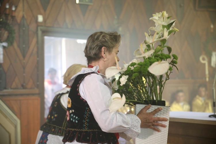 Poświęcenie kościoła i ołtarza w Żabnicy