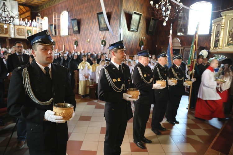 Poświęcenie kościoła i ołtarza w Żabnicy