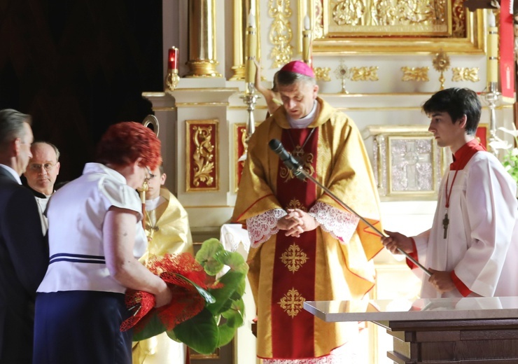 Poświęcenie kościoła i ołtarza w Żabnicy