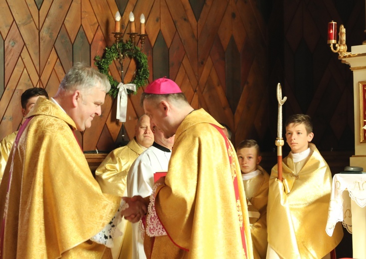 Poświęcenie kościoła i ołtarza w Żabnicy