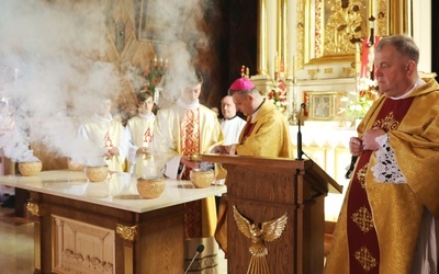 Poświęcenie kościoła i ołtarza w Żabnicy