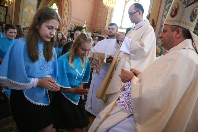 Pielgrzymka DSM do Chorzelowa