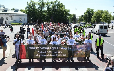 W Warszawie odbył się Marsz św. Huberta