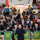 Orkiestra zagrała krótki koncert z okazji jubileuszu
