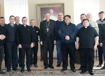 Jubilaci w Rydze, na Łotwie, odwiedzili tamtejszego ordynariusza abp. Zbigniewa Stankiewicza
