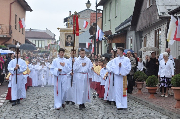 Procesja do kościoła św. Zofii