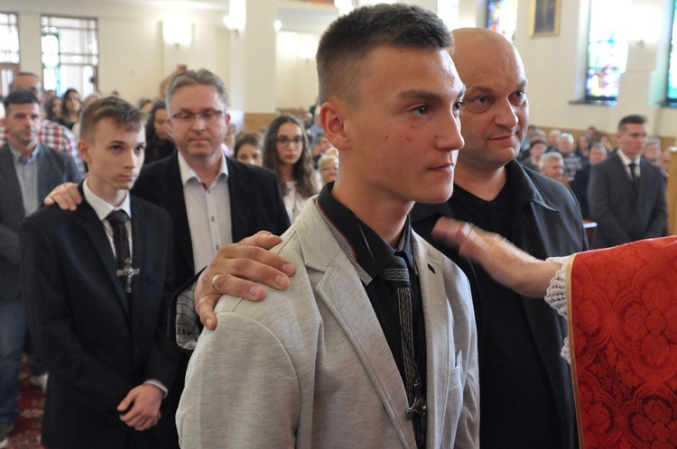 Bierzmowanie u Nepomucena w Bochni