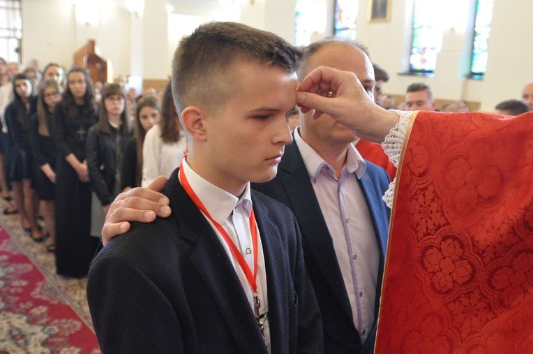 Bierzmowanie u Nepomucena w Bochni