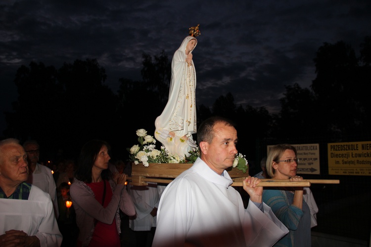 Nabożeństwo fatimskie w Skierniewicach