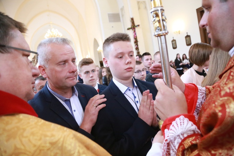 Bierzmowanie w Stróżach