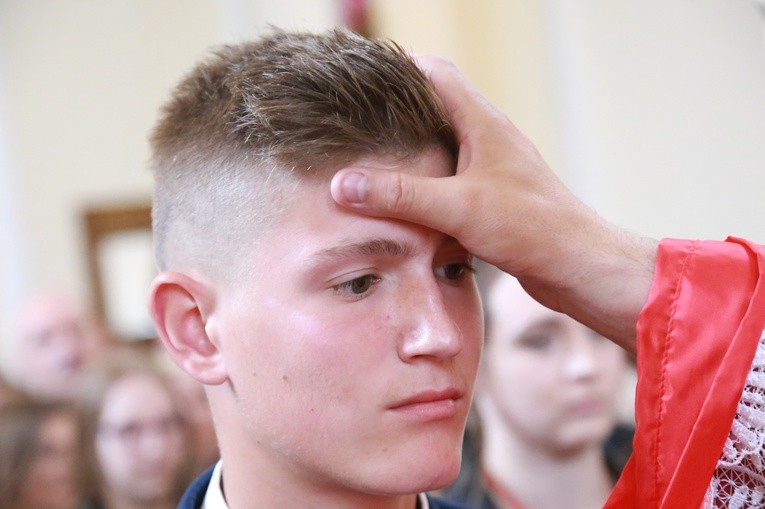 Bierzmowanie w Stróżach