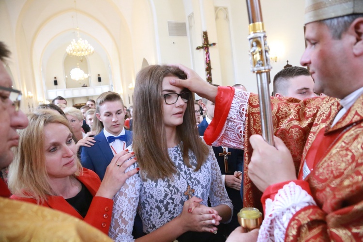 Bierzmowanie w Stróżach