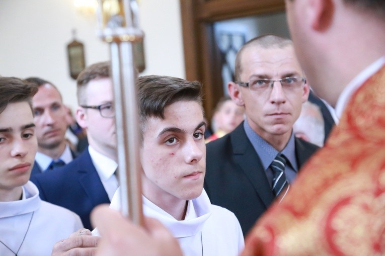 Bierzmowanie w Stróżach