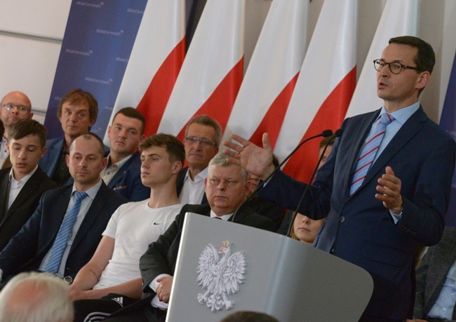 Premier Mateusz Morawiecki w Radomiu