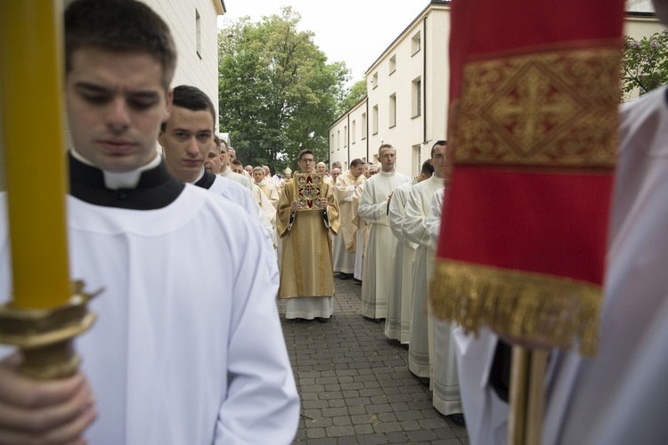 Święcenia diakonatu na Kamionku