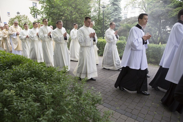 Święcenia diakonatu na Kamionku