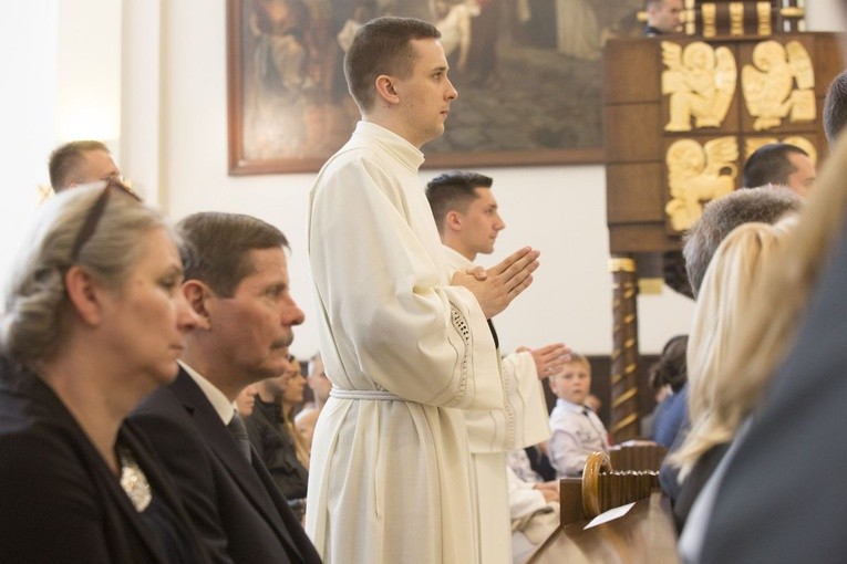 Święcenia diakonatu na Kamionku