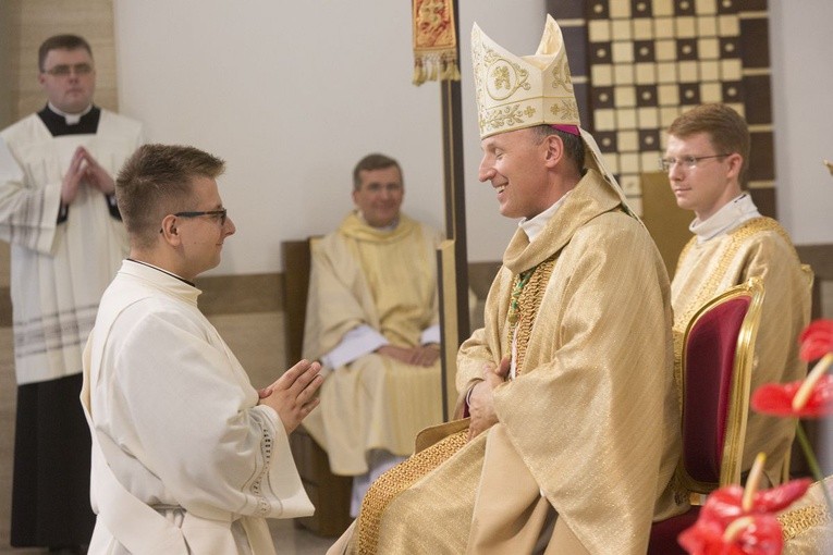 Święcenia diakonatu na Kamionku