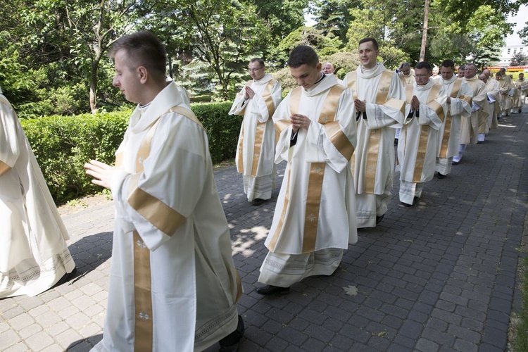 Święcenia diakonatu na Kamionku