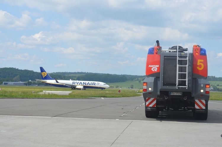 Dzień Strażaka w Kraków Airport 